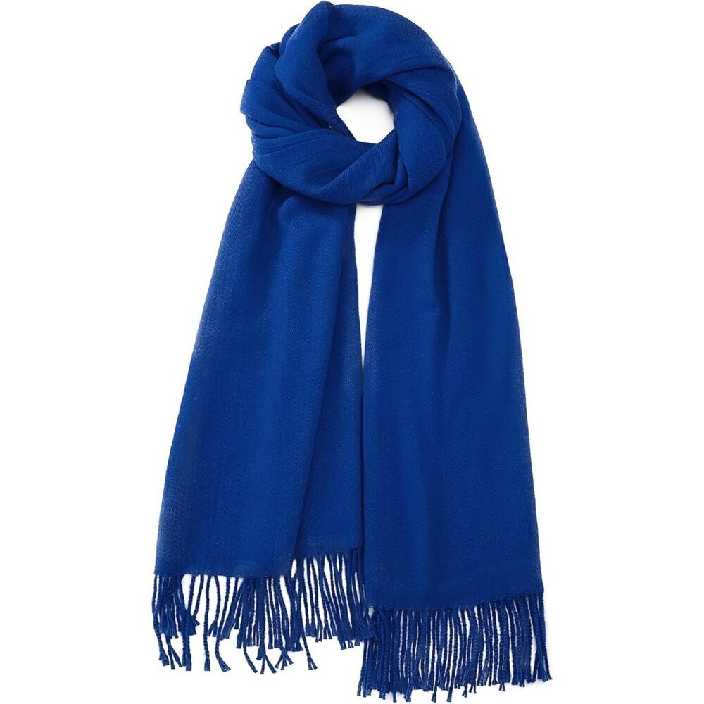 Women's Sapphire Winter Cashmere Feel Plaid Scarf Pashmina Shawls And Wraps